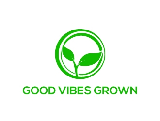 Good Vibes Grown logo design by tukangngaret