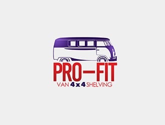 Pro-Fit Van & 4x4 Shelving logo design by Cire