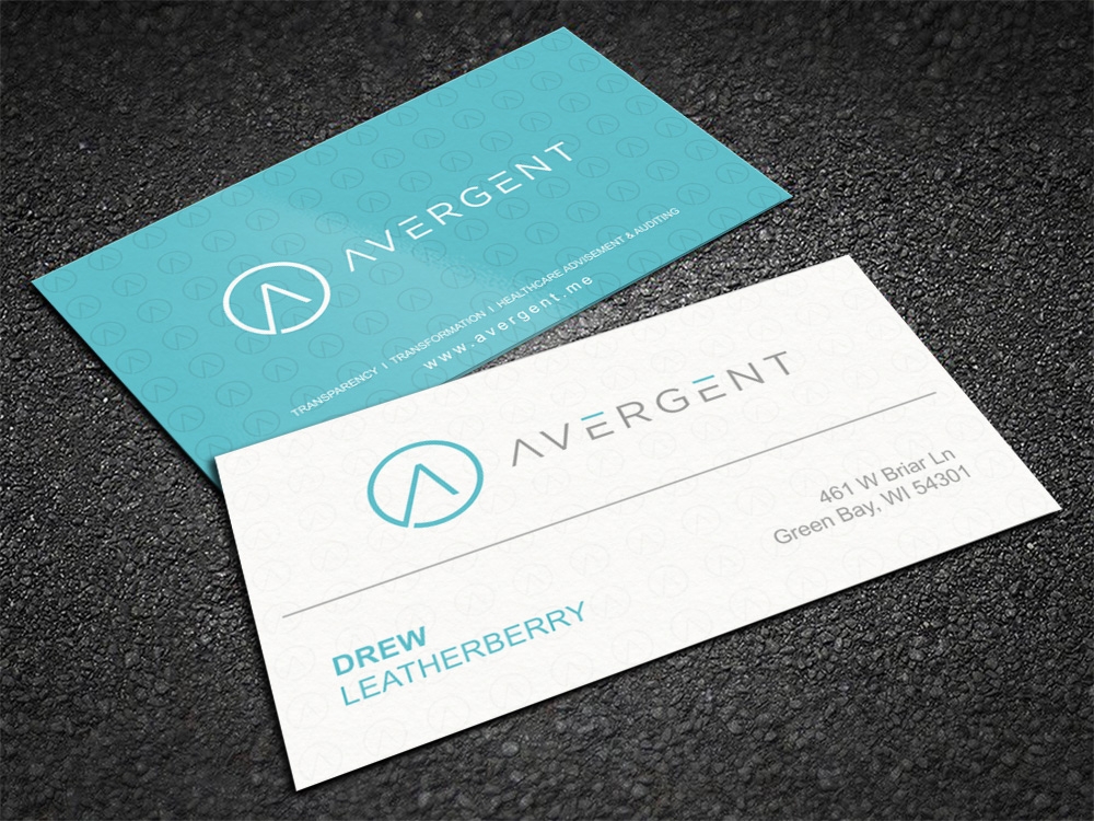 Avergent logo design by Kindo