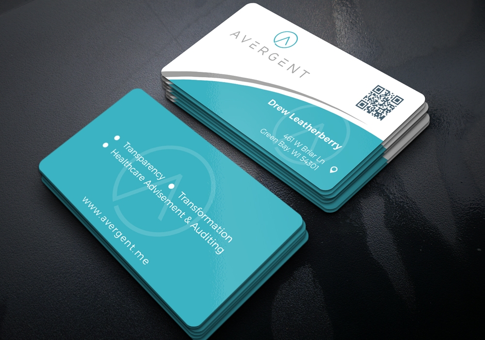 Avergent logo design by Gelotine