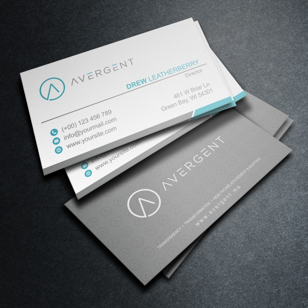 Avergent logo design by Kindo