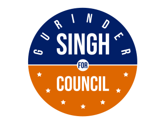 Singh for City Council logo design by schiena