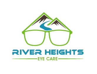 River Heights Eye Care logo design by PMG