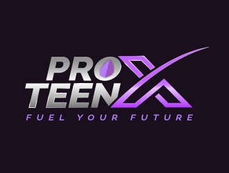 PRO-TEEN X logo design by spiritz