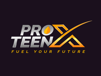 PRO-TEEN X logo design by spiritz