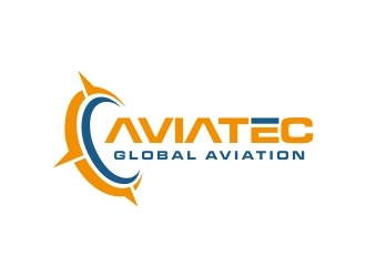 AVIATEC GLOBAL AVIATION logo design by excelentlogo
