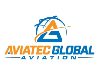AVIATEC GLOBAL AVIATION logo design by jaize
