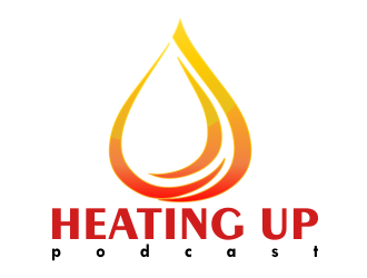 Heating Up (Podcast) logo design by wizzardofoz84