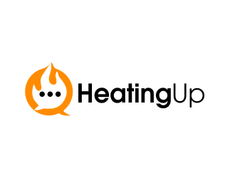 Heating Up (Podcast) logo design by JessicaLopes