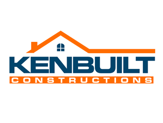 Kenbuilt Constructions logo design by kunejo