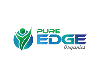 Pure Edge Organics logo design by AdenDesign