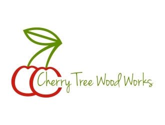 cherrytree woodworks logo design by dibyo