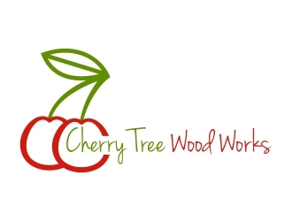 cherrytree woodworks logo design by dibyo