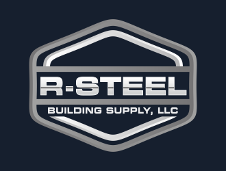 R-Steel Building Supply, LLC logo design by Greenlight