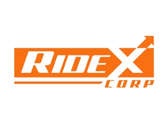 Ride X Corp logo design by Abril