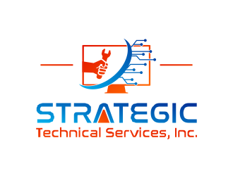 Strategic Technical Services, Inc. logo design by ROSHTEIN
