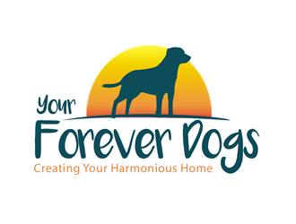 Your Forever Dogs logo design by kunejo
