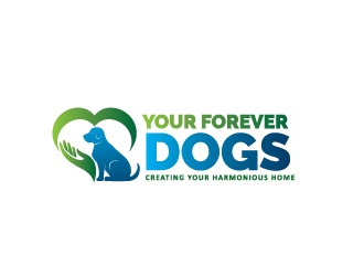 Your Forever Dogs logo design by Boomstudioz