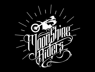 Moonshine Riders logo design by cikiyunn