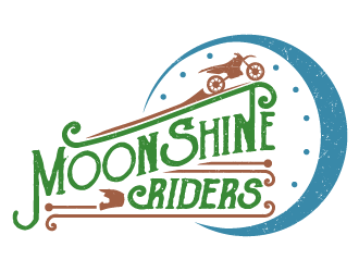 Moonshine Riders logo design by Ultimatum
