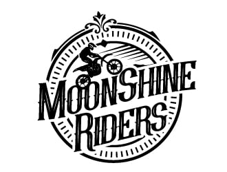 Moonshine Riders logo design by jaize