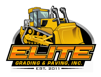 Elite Grading & Paving, Inc. logo design by THOR_
