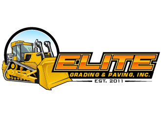 Elite Grading & Paving, Inc. logo design by THOR_
