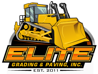 Elite Grading & Paving, Inc. logo design by THOR_