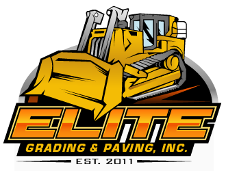 Elite Grading & Paving, Inc. logo design by THOR_