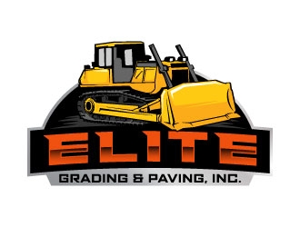 Elite Grading & Paving, Inc. logo design by daywalker