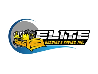 Elite Grading & Paving, Inc. logo design by DreamLogoDesign