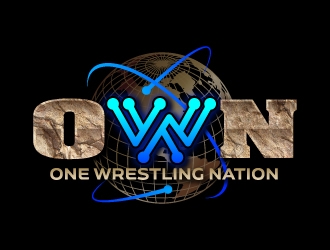 OWN - One Wrestling Nation logo design by jaize