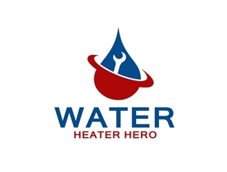 Water Heater Hero logo design by bougalla005