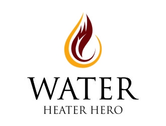 Water Heater Hero logo design by jetzu