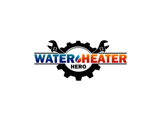 Water Heater Hero logo design by yunda
