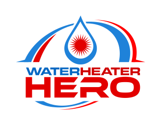 Water Heater Hero logo design by ingepro