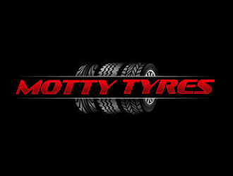 Motty Tyres logo design by megalogos