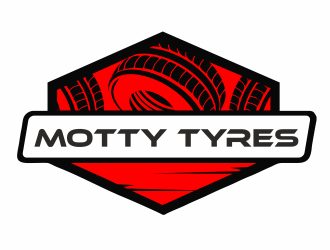 Motty Tyres logo design by serprimero