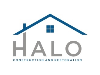 Halo Construction and Restoration logo design by sabyan