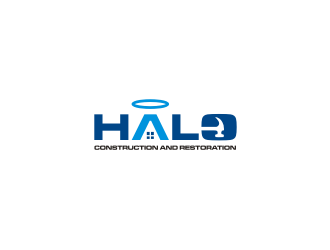 Halo Construction and Restoration logo design by Zeratu