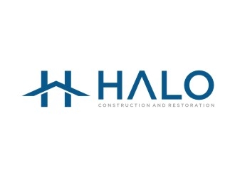 Halo Construction and Restoration logo design by sabyan