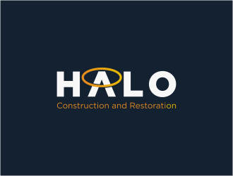 Halo Construction and Restoration logo design by FloVal
