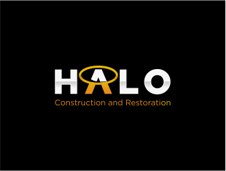 Halo Construction and Restoration logo design by FloVal