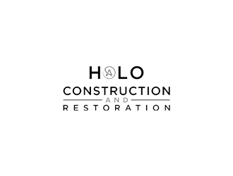 Halo Construction and Restoration logo design by jancok