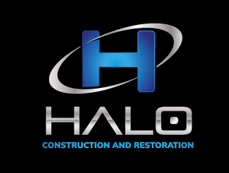 Halo Construction and Restoration logo design by prodesign