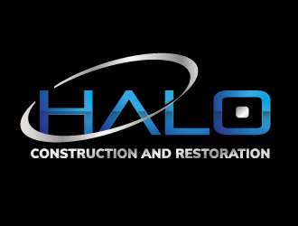 Halo Construction and Restoration logo design by prodesign