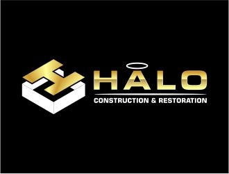 Halo Construction and Restoration logo design by cintoko