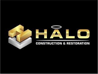 Halo Construction and Restoration logo design by cintoko