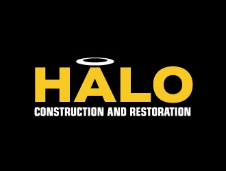 Halo Construction and Restoration logo design by ElonStark