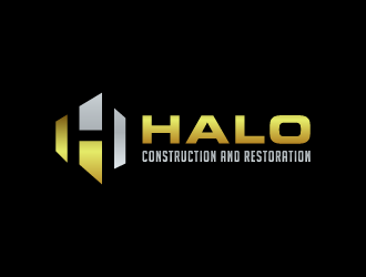 Halo Construction and Restoration logo design by akilis13